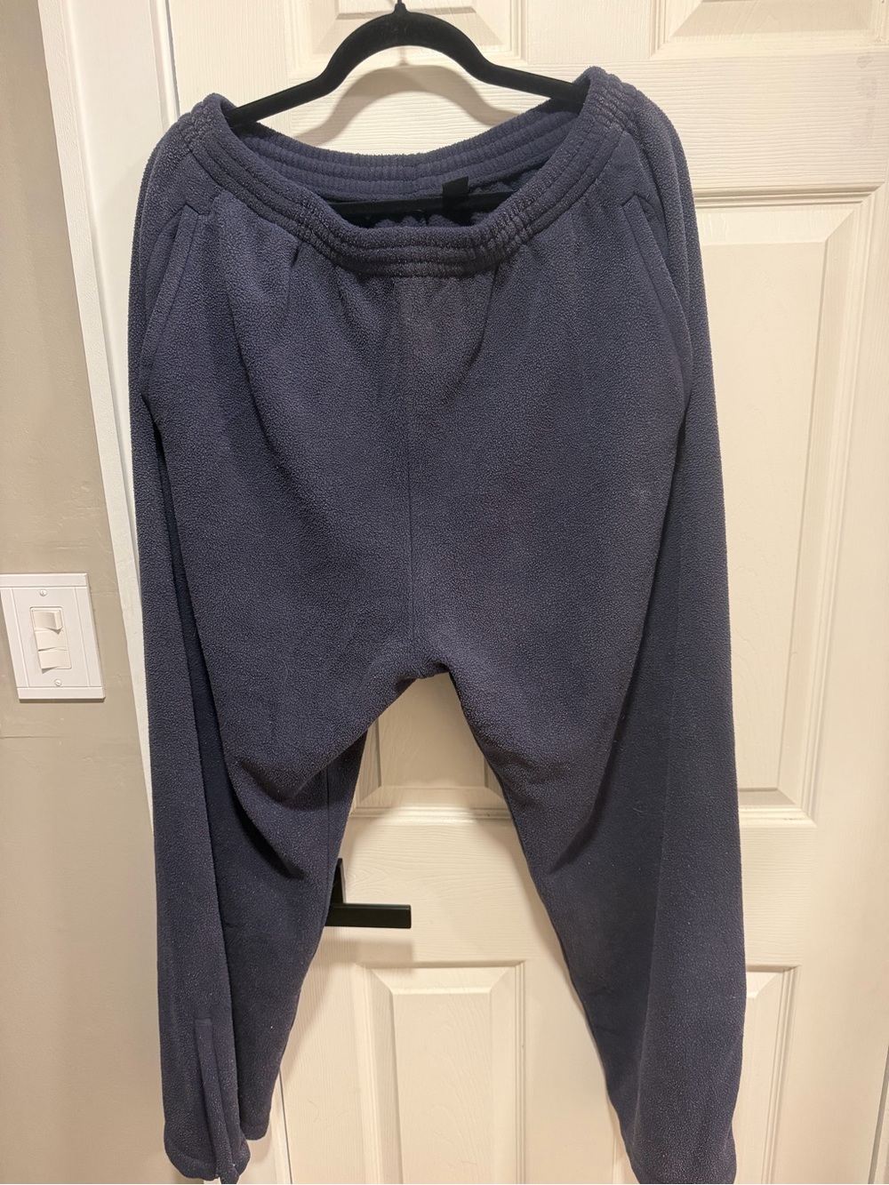 Yeezy Gap Engineered By Balenciaga Fleece Wide Leg Sweatpants Baggy Size Large